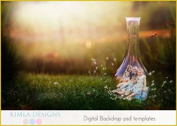 Free Psd Templates for Photographers Of Digital Backdrop Little Fiary Psd Template Via Etsy