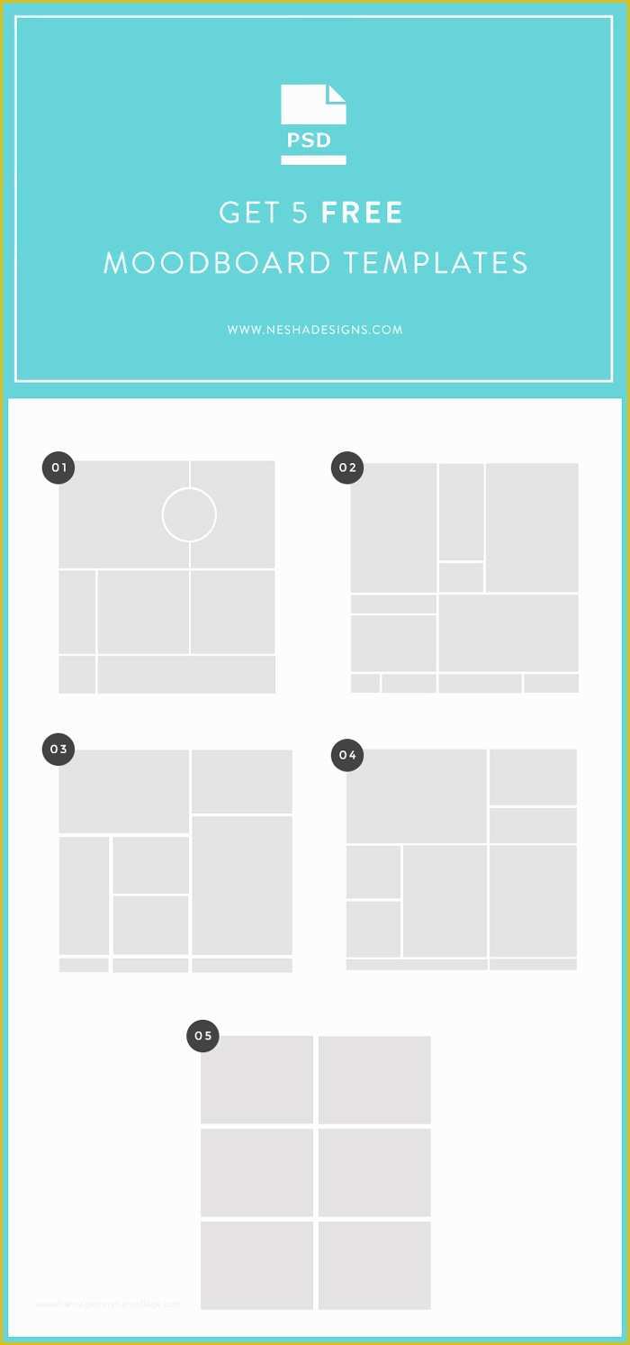 Free Psd Templates Of 15 Free Moodboard Templates for Download Designyep