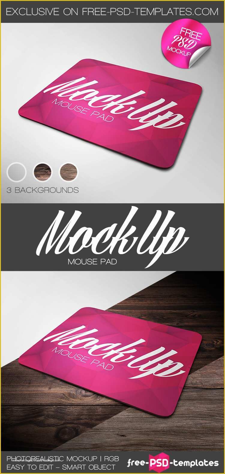 Free Psd Templates Of Free Mouse Pad Mock Up In Psd