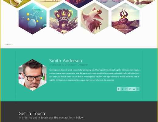 Free Psd Website Templates Of Template Hexal