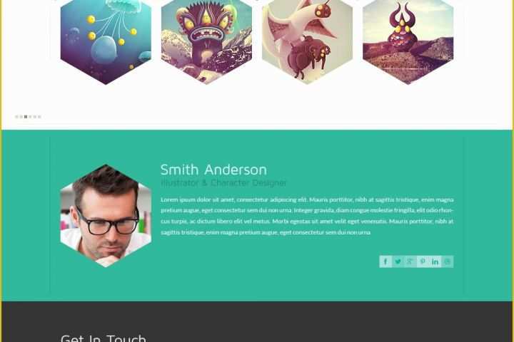 Free Psd Website Templates Of Template Hexal