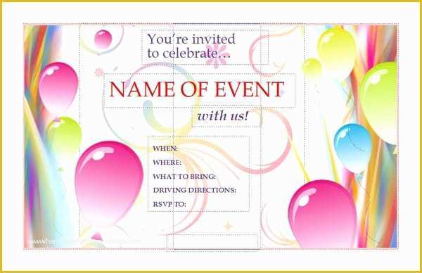 Free Publisher Flyer Templates Of Invitation Template Microsoft Publisher