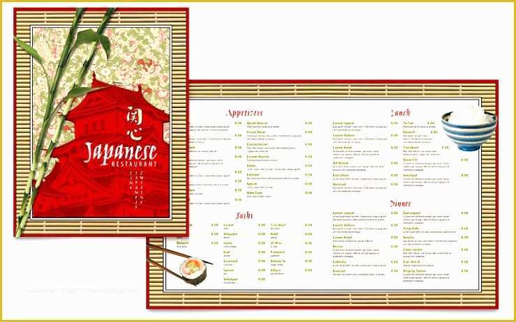 Free Publisher Menu Templates Of 7 Food Menu Templates for Microsoft Word Oaeua