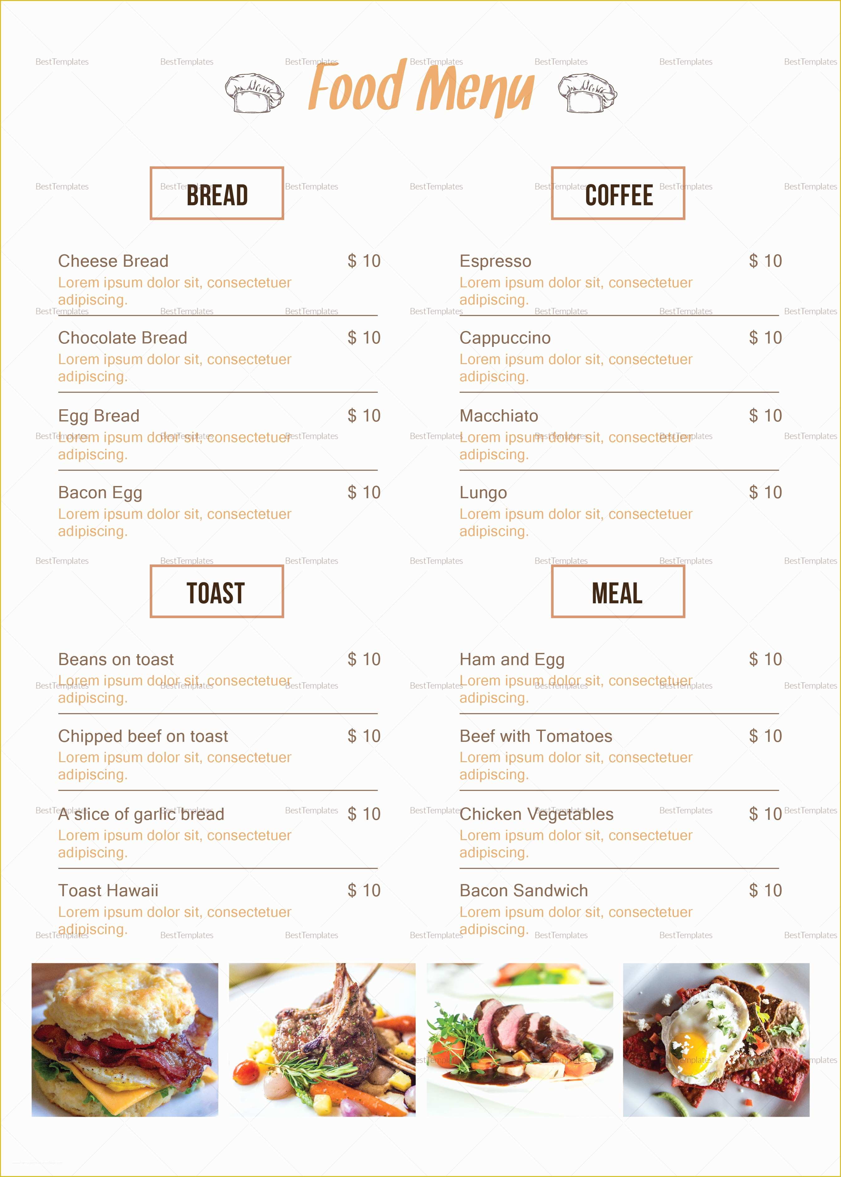 Free Publisher Menu Templates Of Publisher Menu Template Office Menu Template Office