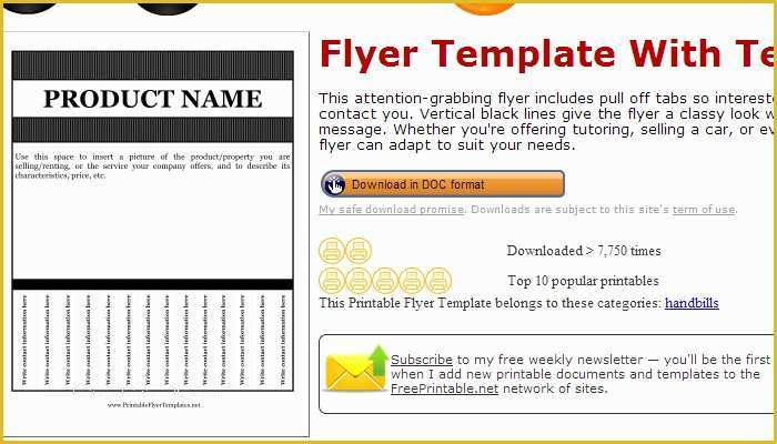 Free Pull Tab Flyer Template Of 5 Pull Tab Flyer Templates