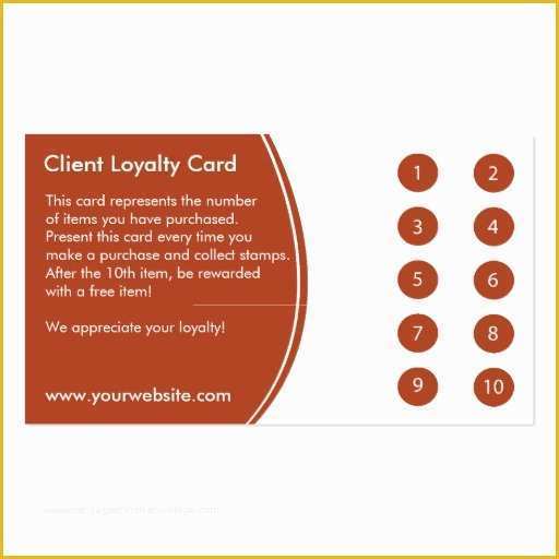 Free Punch Card Template Of Loyalty Business Card Punch Card