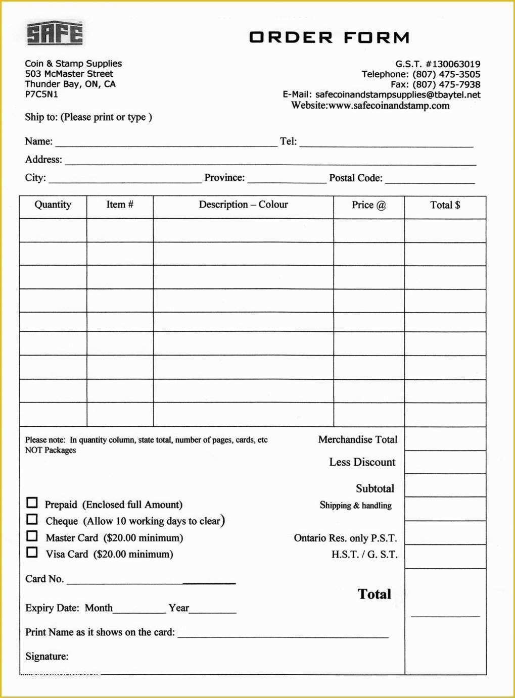 Free Purchase order form Template Word Of 5 Free order form Templates Word Excel Pdf formats