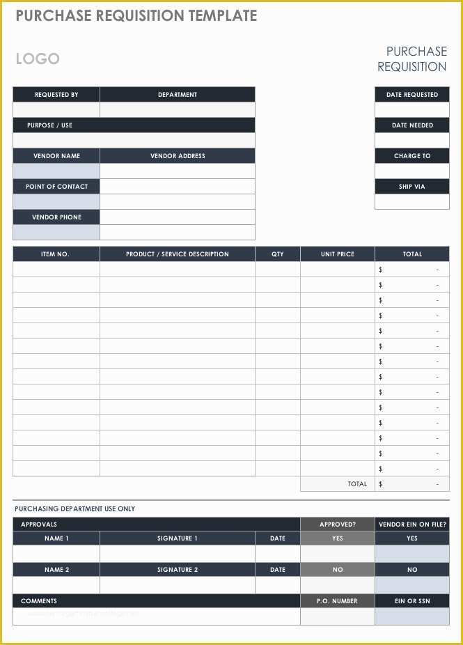 Free Purchase order Template Of Free Purchase order Templates