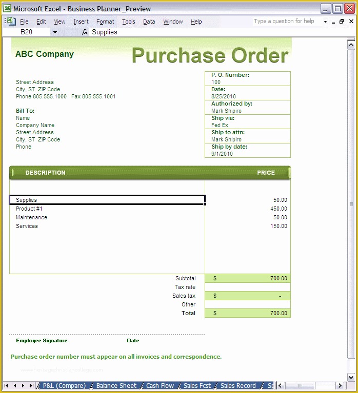 Free Purchase order Template Of Purchase order form Templates Free