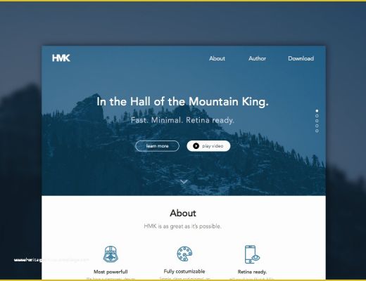 Free Python Web Templates Of Hmk Website Template Sketch Freebie Download Free