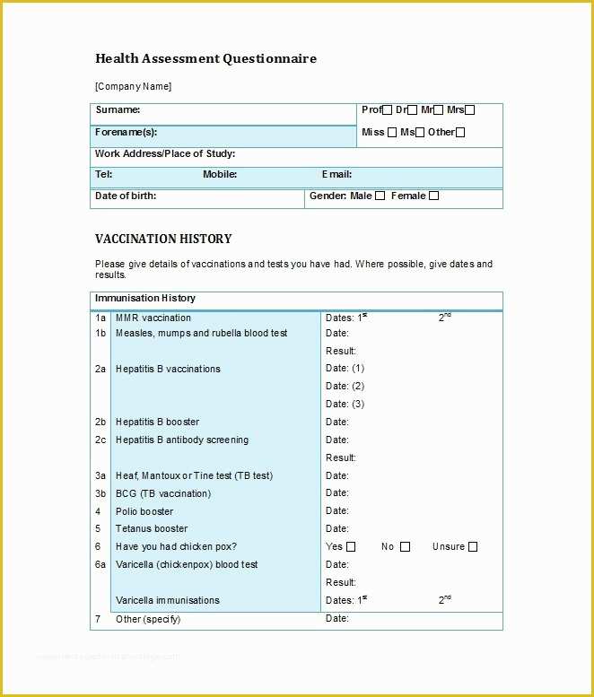 Free Questionnaire Template Of 30 Questionnaire Templates Word Template Lab