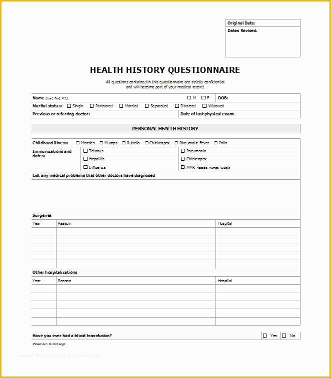 Free Questionnaire Template Of 33 Free Questionnaire Templates Word Free Template