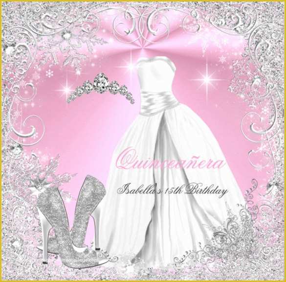 Free Quinceanera Save the Date Templates Of 20 Quinceanera Invitation Templates Word Psd Ai Eps