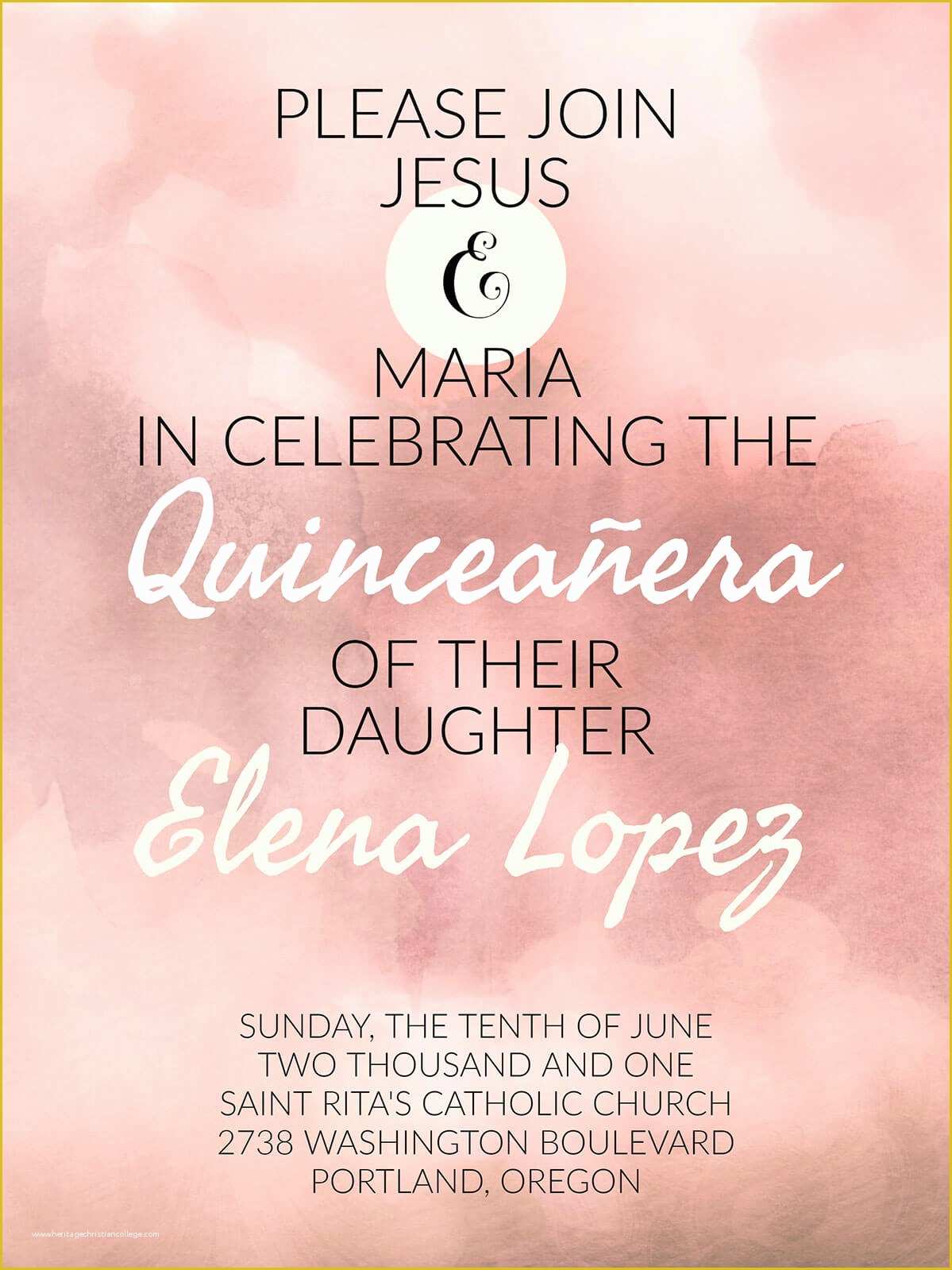 Free Quinceanera Save the Date Templates Of Make Your Own Quinceañera