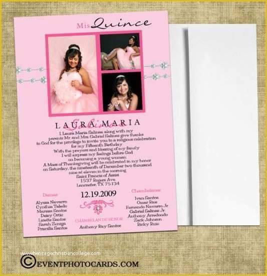 Free Quinceanera Save the Date Templates Of Quinceanera Invitations Cards Ntphotocards