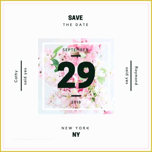 Free Quinceanera Save the Date Templates Of Save the Date Invitation Templates Canva