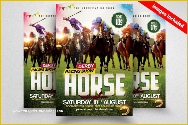 Free Race Flyer Template Of 21 Horse Flyer Templates Free Psd Design Templates