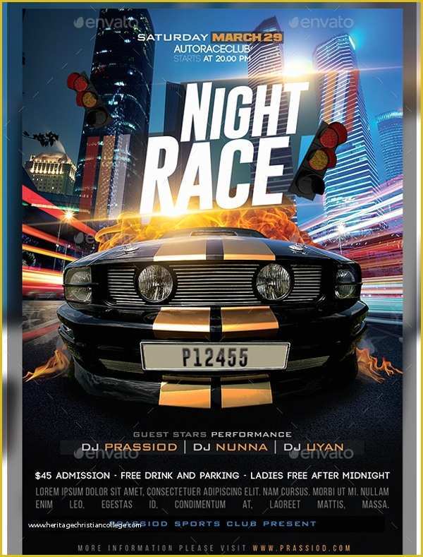 Free Race Flyer Template Of 23 Racing Flyer Designs Psd Vector Eps Jpg Download