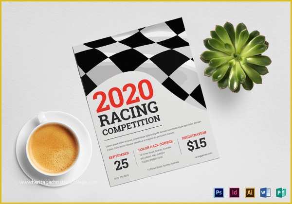 Free Race Flyer Template Of 23 Racing Flyer Designs Psd Vector Eps Jpg Download