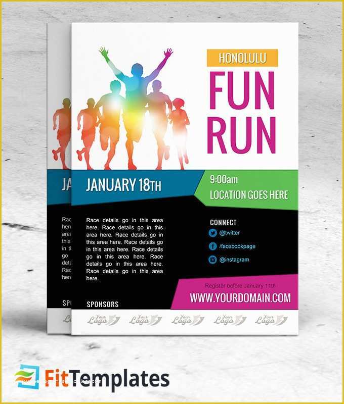 Free Race Flyer Template Of 5k Race Flyers Yourweek 28b434eca25e