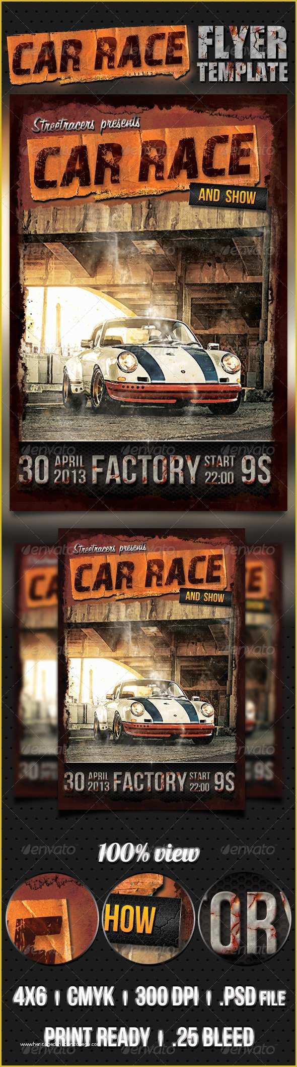 Free Race Flyer Template Of Car Race Flyer