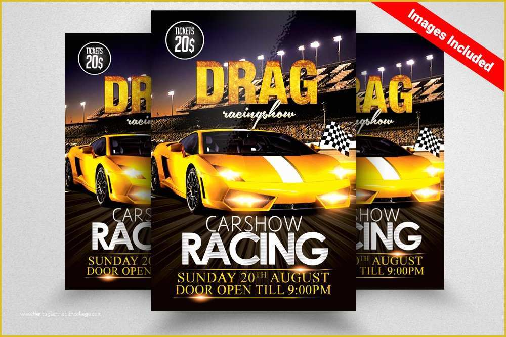 Free Race Flyer Template Of Car Racing Flyer Template