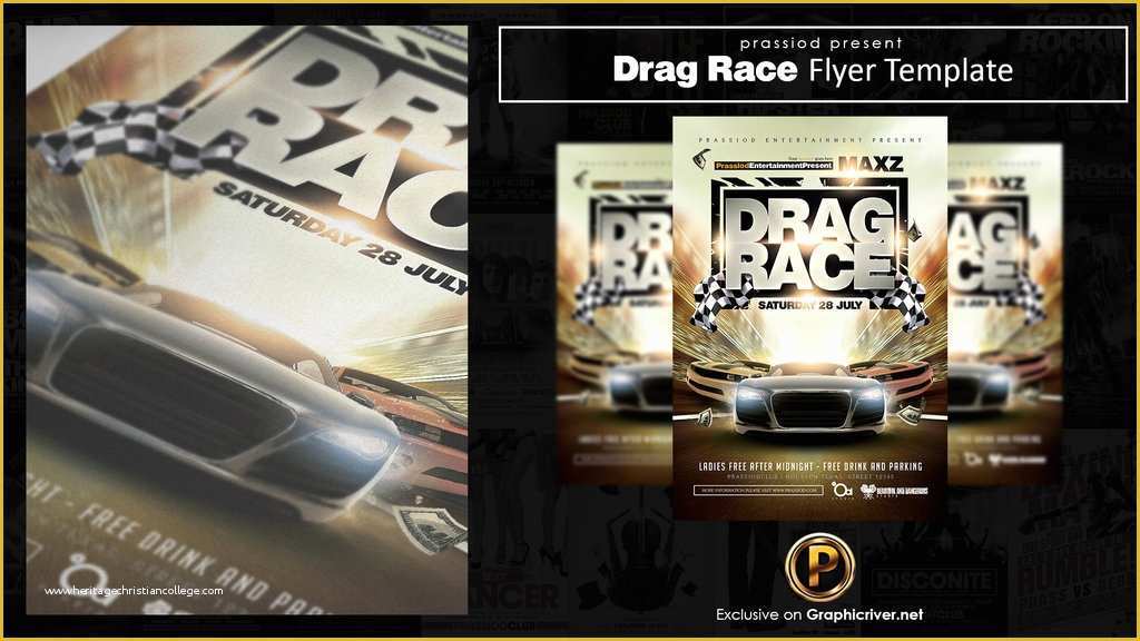 Free Race Flyer Template Of Drag Race Flyer Template by Prassetyo On Deviantart