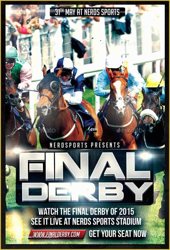 Free Race Flyer Template Of Race Night Flyer Template 12 Marvellous Horse Flyer