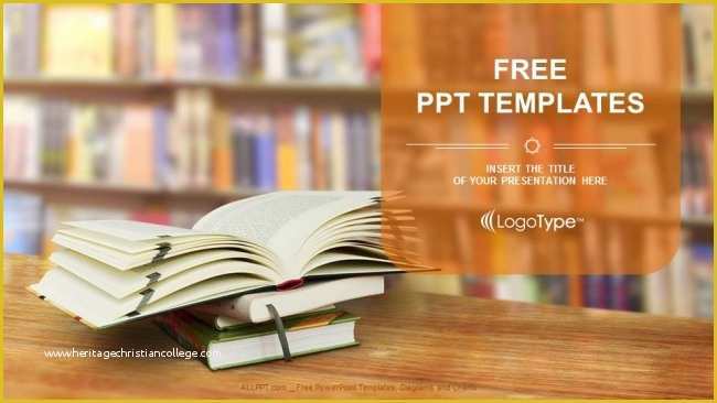 Free Reading Powerpoint Templates Of Opened Book Powerpoint Templates