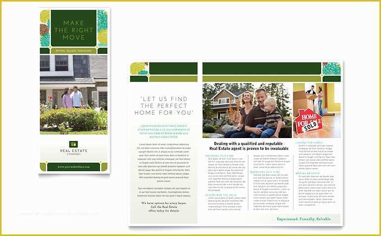 Free Real Estate Brochure Templates Of Real Estate Brochure Template Word & Publisher