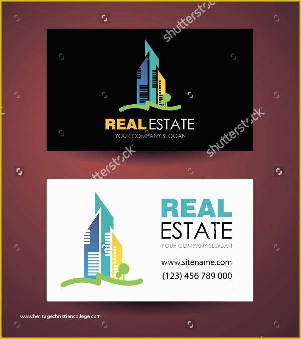 Free Real Estate Business Card Templates for Word Of 15 Realtor Business Card Templates Indesign Ai Psd