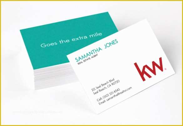 Free Real Estate Business Card Templates For Word Of 23 Real Estate