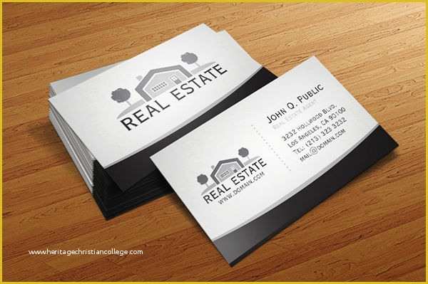 Free Real Estate Business Card Templates for Word Of 61 Sample Business Cards Psd Ai Indesign Vector Eps