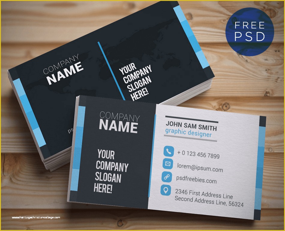 Free Real Estate Business Card Templates for Word Of top 18 Free Business Card Psd Mockup Templates In 2018