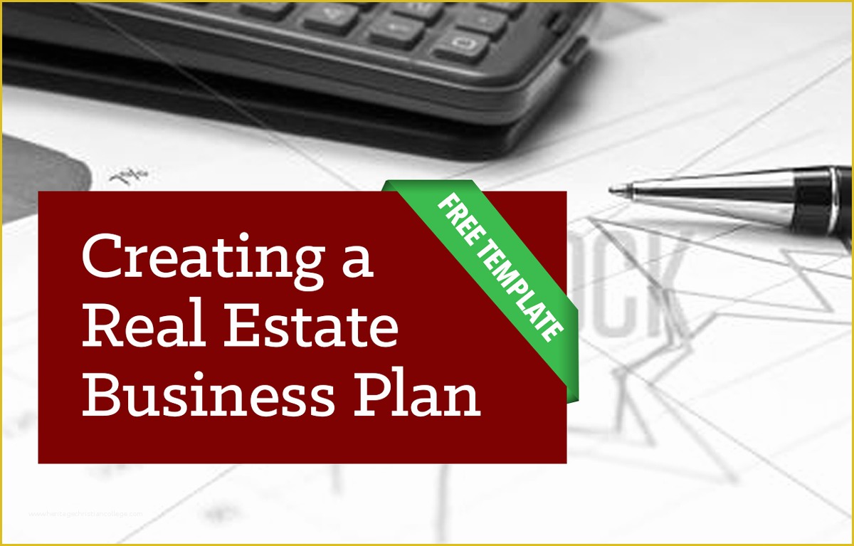 Free Real Estate Business Plan Template Of Creating A Real Estate Business Plan Free Template