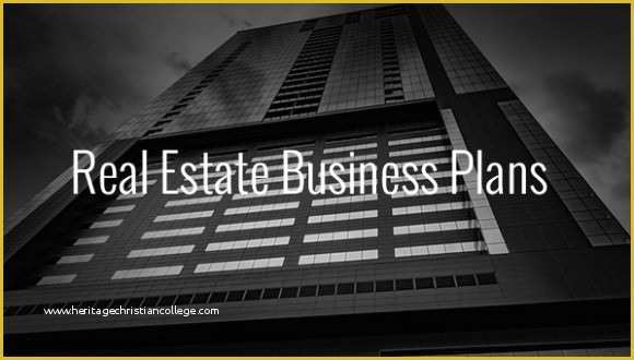 Free Real Estate Business Plan Template Word Of Real Estate Business Plan Template 10 Free Word Excel