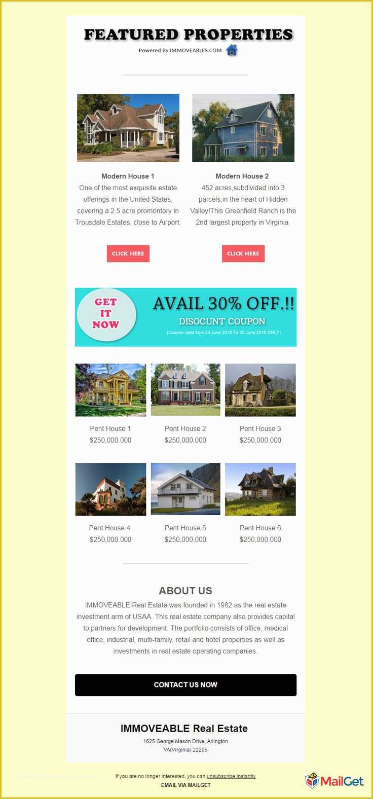 Free Real Estate Email Templates Of [feature Packed] 10 Free Real Estate Email Templates