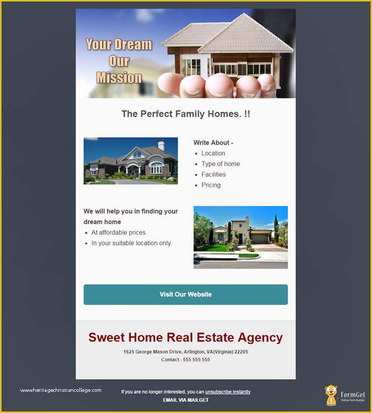 Free Real Estate Email Templates Of [feature Packed] 10 Free Real Estate Email Templates