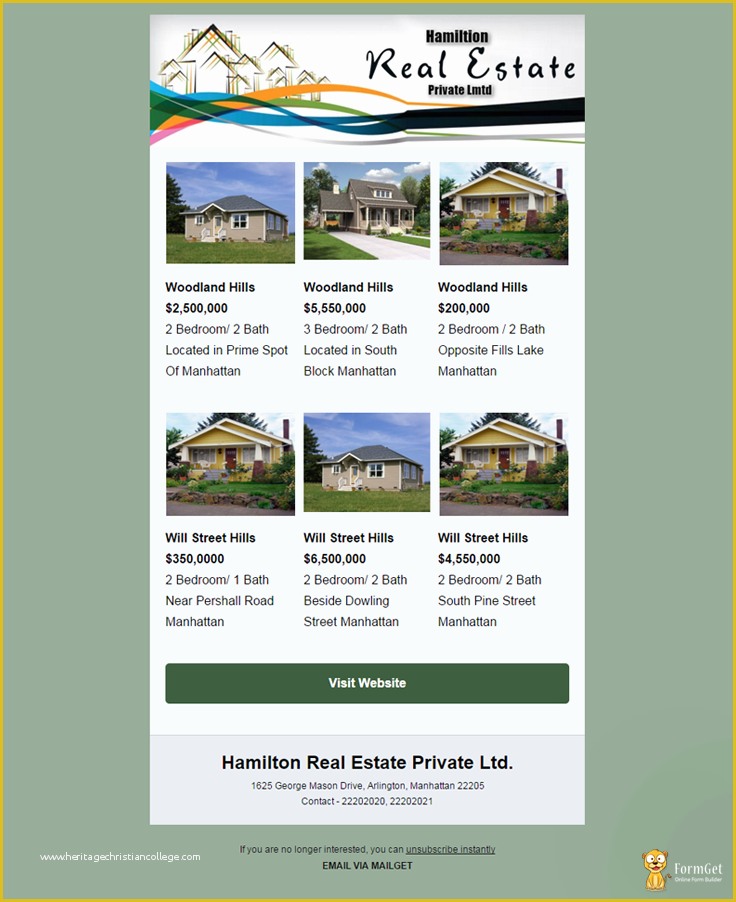 Free Real Estate Email Templates Of [feature Packed] 10 Free Real Estate Email Templates