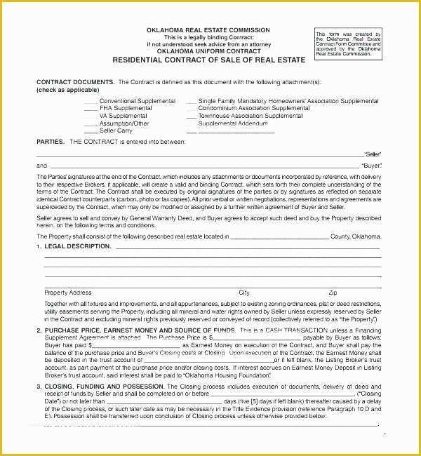 Free Real Estate Purchase and Sale Agreement Template Of Real Estate Contract Template Business Sale Agreement to