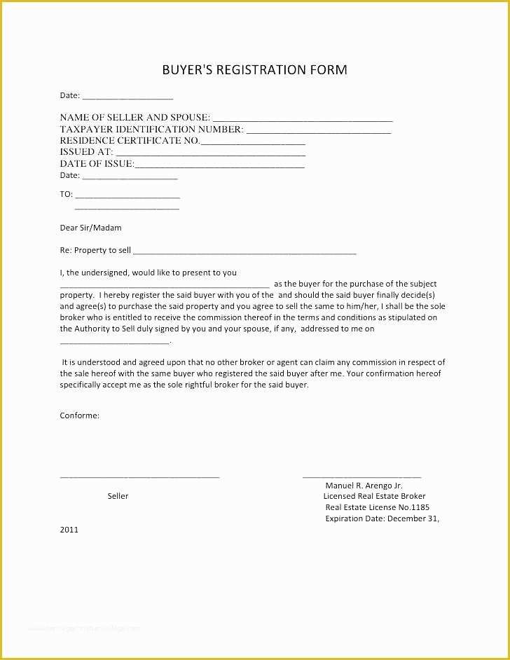 Free Real Estate Referral form Template Of Real Estate form Sample Example format Free Premium