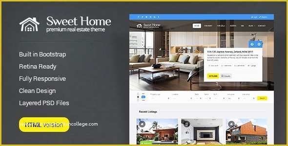 Free Real Estate Responsive Website Templates Of 20 Best Responsive Real Estate Templates Designmaz