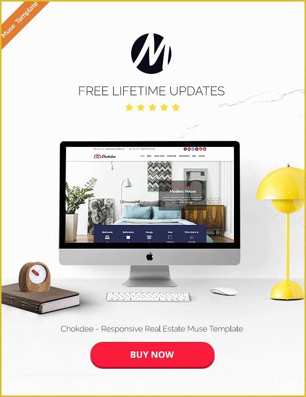 Free Real Estate Responsive Website Templates Of Chokdee Responsive Real Estate Muse Template by
