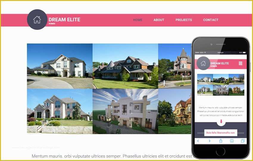 Free Real Estate Responsive Website Templates Of Free Responsive HTML5 Css3 Website Templates