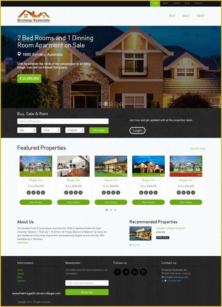Free Real Estate Website Templates Wordpress Of 20 Best Images About Free Real Estate HTML Templates On