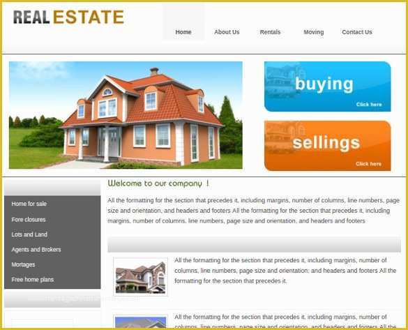 Free Real Estate Website Templates Wordpress Of 23 Realtor Website themes &amp; Templates