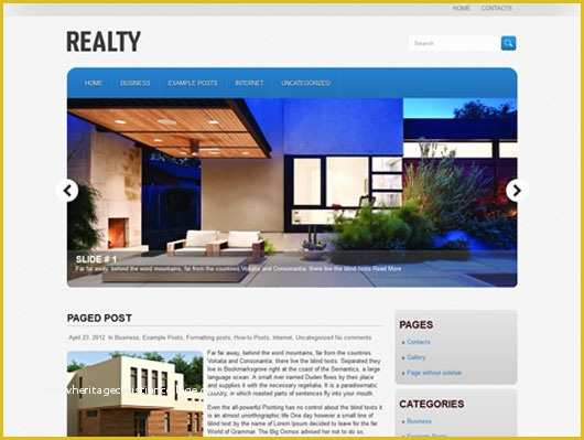 Free Real Estate Website Templates Wordpress Of 40 Stylish Real Estate Wordpress themes Free & Premium