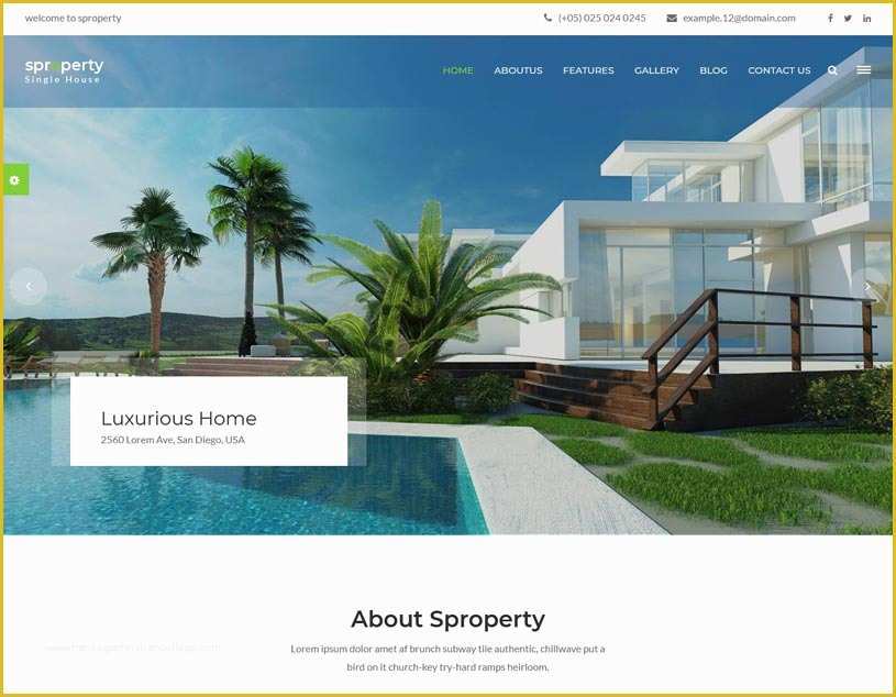 Free Real Estate Website Templates Wordpress Of 50 Best Real Estate Website Templates Free & Premium