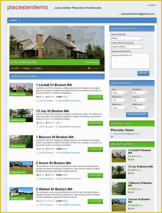 Free Real Estate Website Templates Wordpress Of Awesome Free Real Estate Wordpress themes
