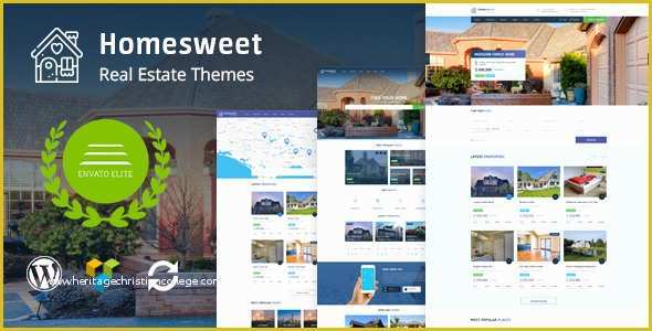 Free Real Estate Website Templates Wordpress Of Homesweet Real Estate Wordpress theme Free Nulled themes